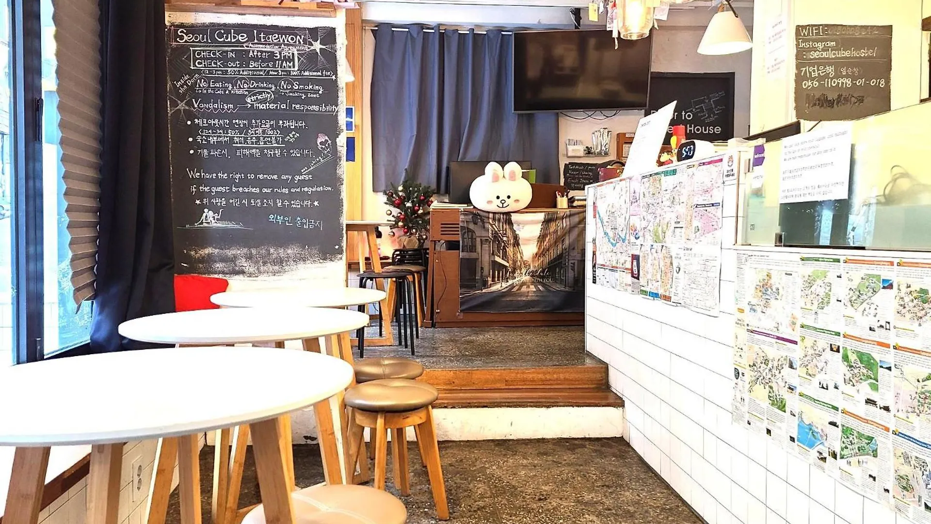 Seoul Cube Itaewon Vandrarhem
